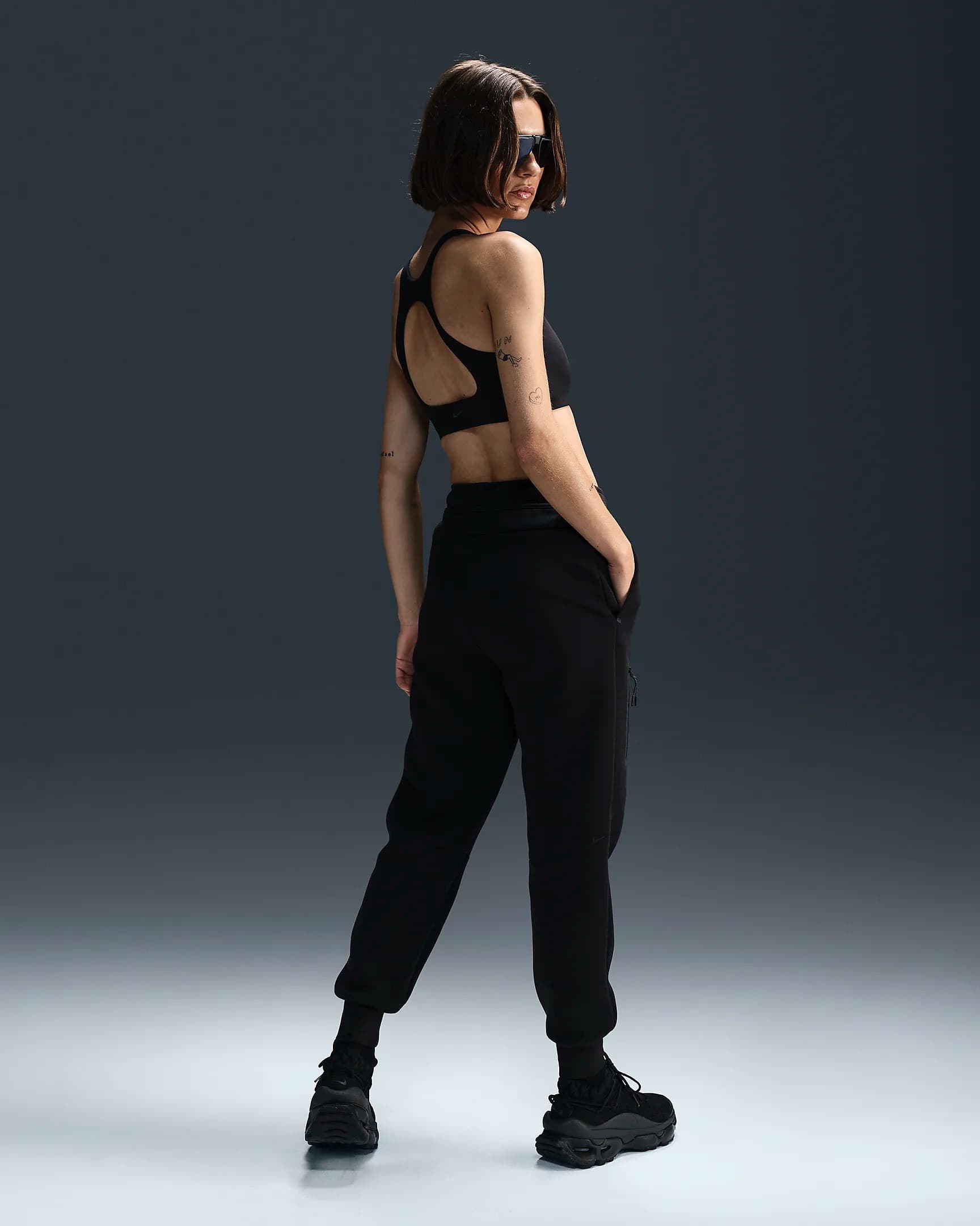 WOMEN'S NIKE NSW TCH FLC MR JGGER 2 PANTS (HV6779-010)