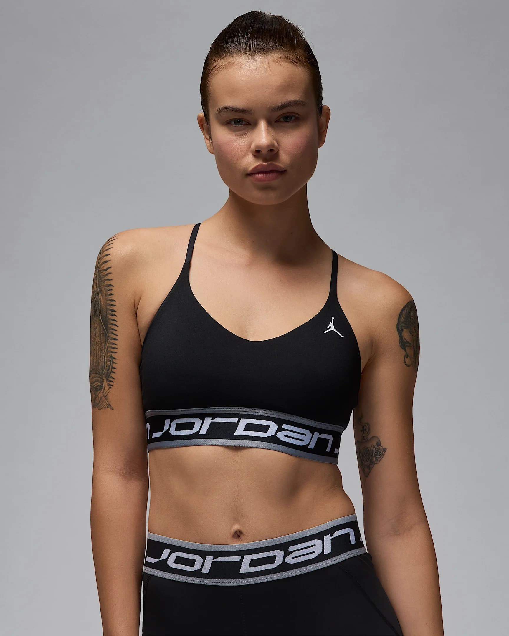 ЖІНОЧИЙ ТОП СПОРТИВНИЙ JORDAN SPT INDY LOGO BRA (FV6498-010)