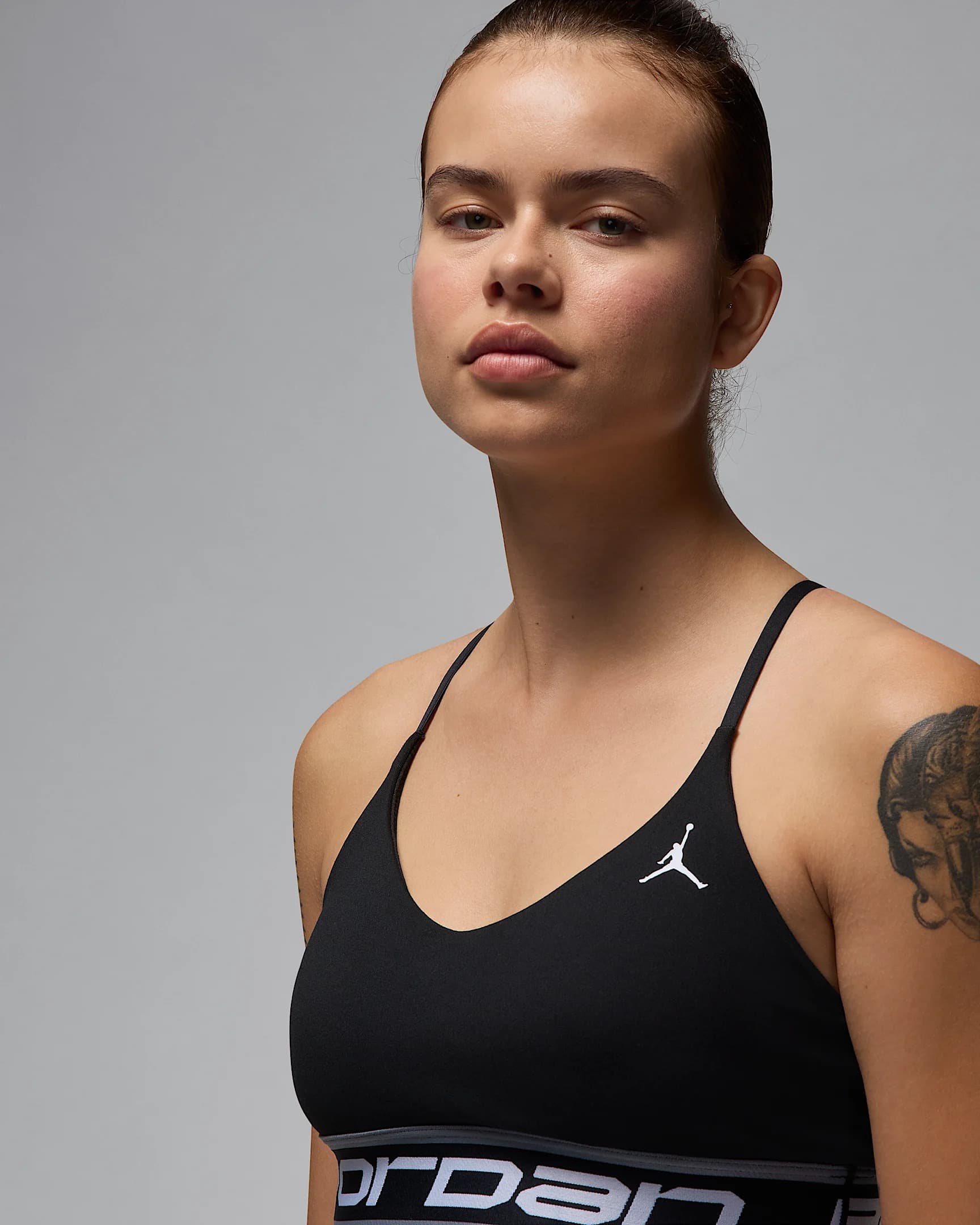 WOMEN'S SPORT TOP JORDAN SPT INDY LOGO BRA (FV6498-010)