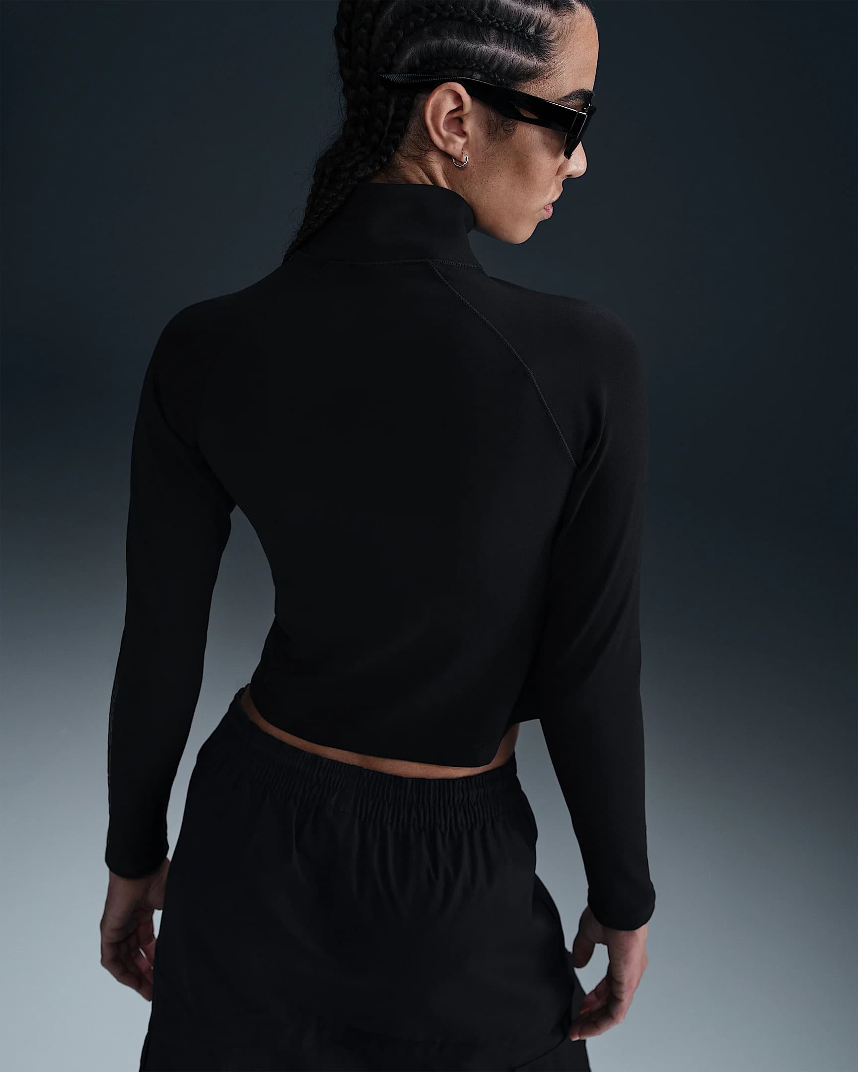 WOMEN'S LONGSLEEVE NIKE NSW JACKET GLS (HV6524-010)