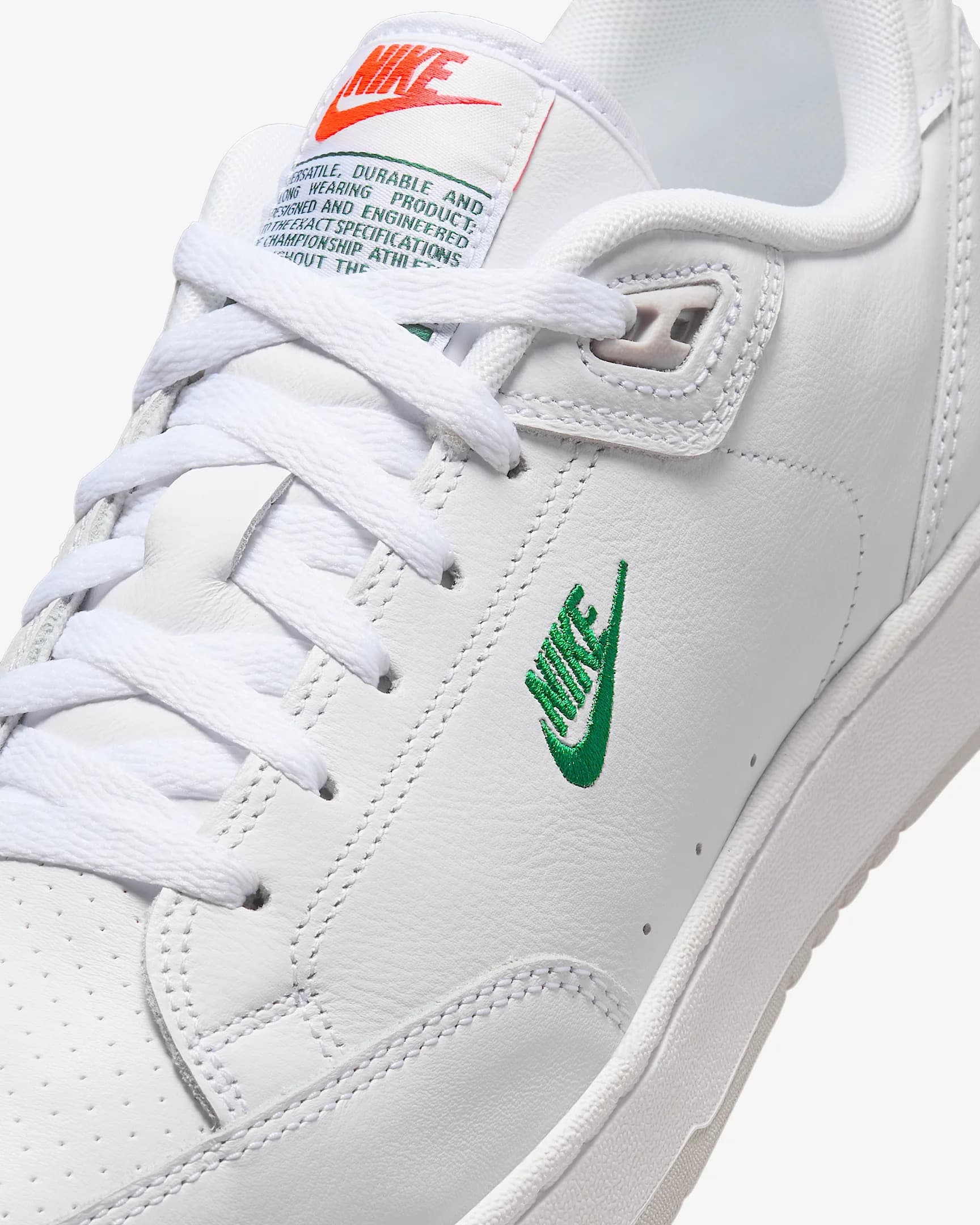 MEN'S NIKE GRANDSTAND II PREMIUM SNEAKERS (AA8005-100)