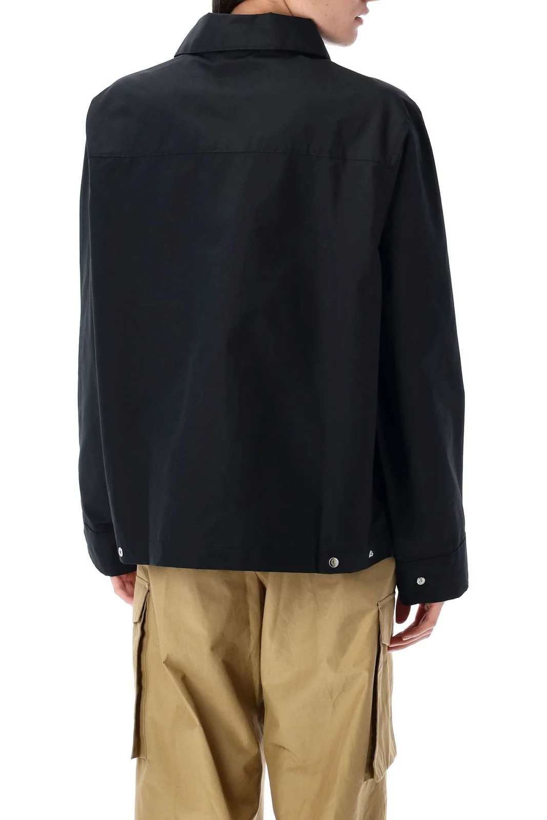 WOMEN'S WINDBREAKER NIKE NSW ESSNTL WVN CRGO JKT (HJ1007-010)