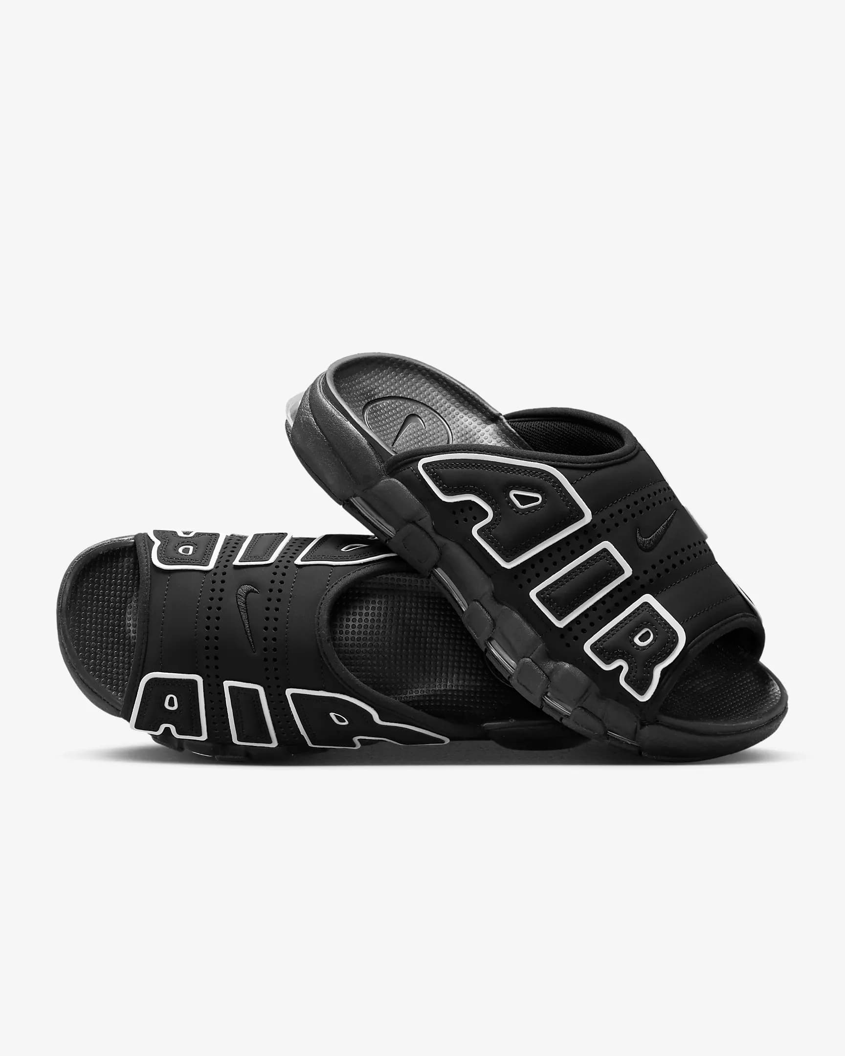 МУЖСКИЕ ШЛЁПАНЦЫ NIKE AIR MORE UPTEMPO SLIDE (DV2132-001)