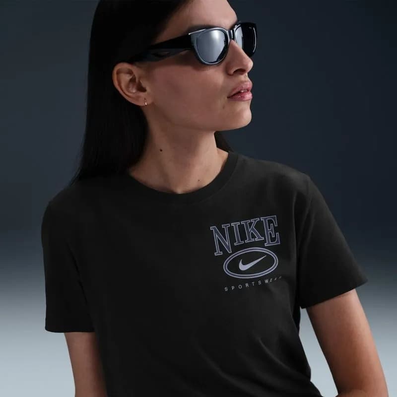 NIKE NSW CLUB SS TEE CC WOMEN'S T-SHIRT (IB2447-010)