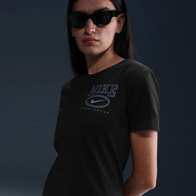 ЖІНОЧА ФУТБОЛКА NIKE NSW CLUB SS TEE CC (IB2447-010)
