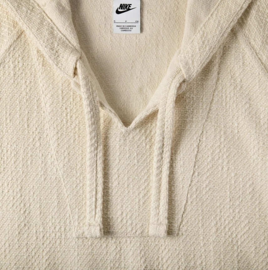 МУЖСКАЯ ТОЛСТОВКА NIKE & STUSSY NRG PULLOVER HOODIE NATURAL (DO5306-120)
