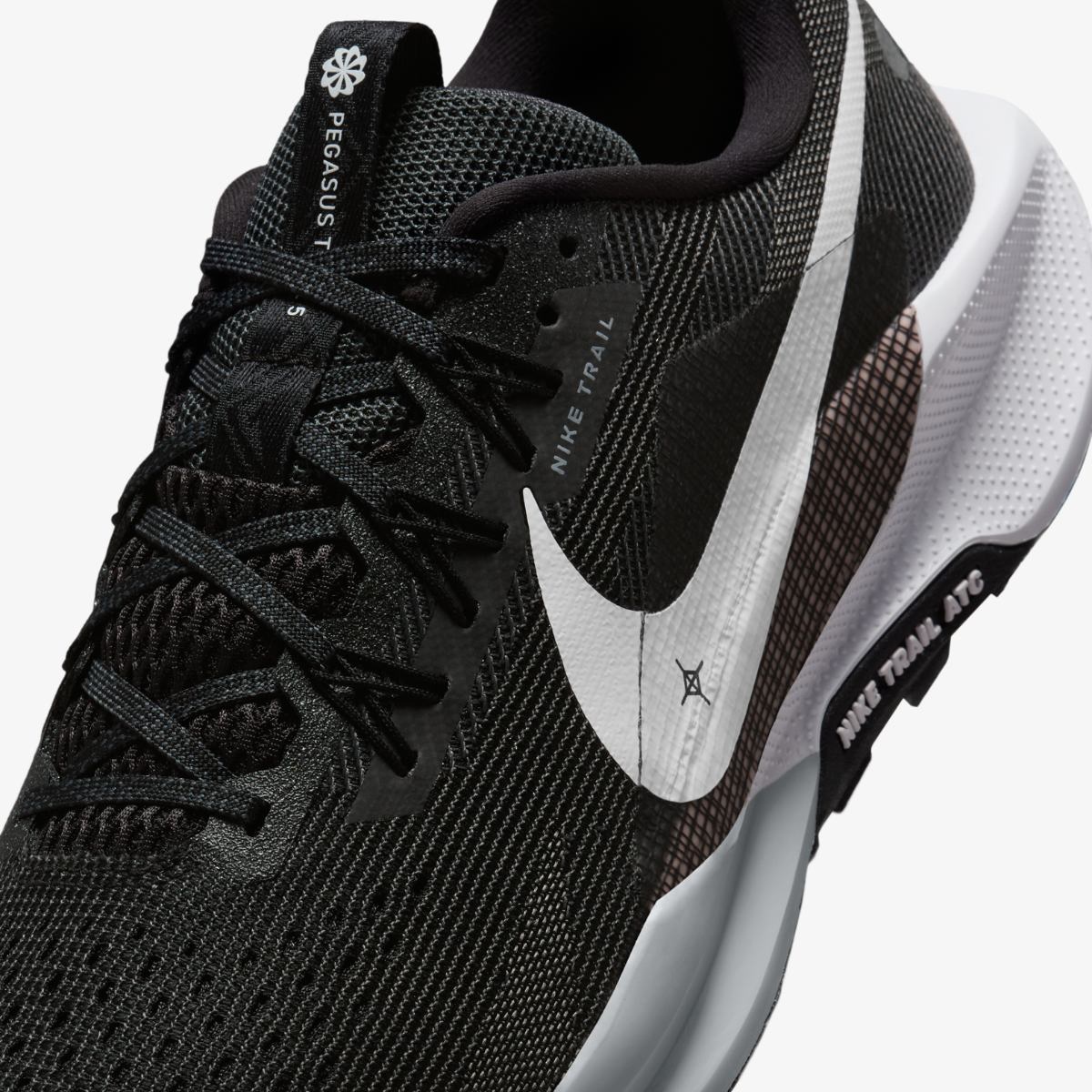 MEN'S NIKE REACTX PEGASUS TRAIL 5 SNEAKERS (DV3864-001)