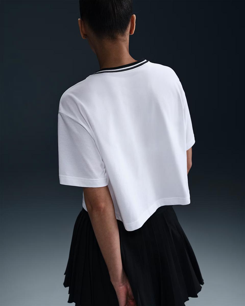 ЖІНОЧА ФУТБОЛКА NIKE DF HERTAGE SS CROP TEE (HJ3640-100)