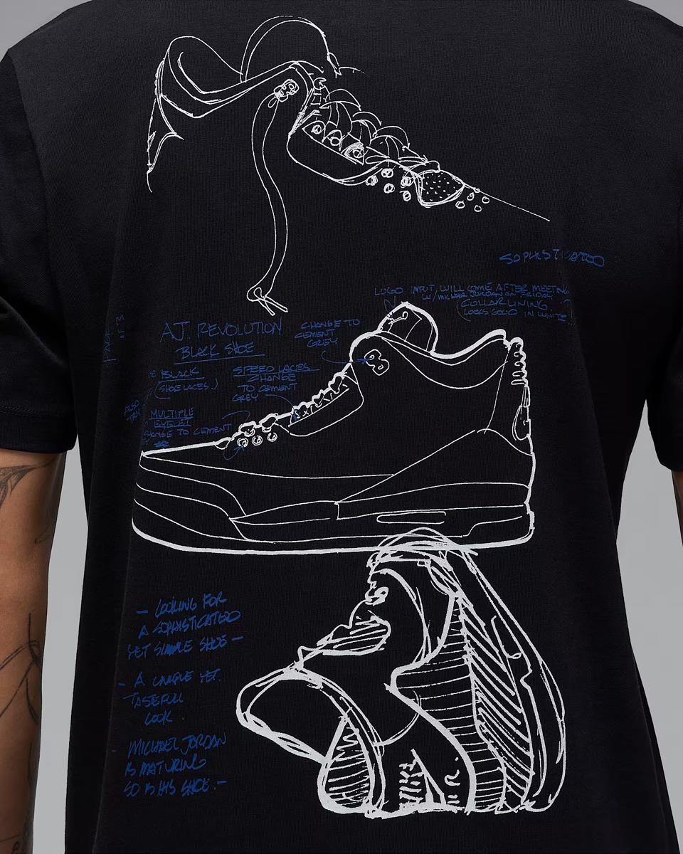JORDAN BRAND RARE AJ3 SS CREW MEN'S T-SHIRT (IB7526-010)