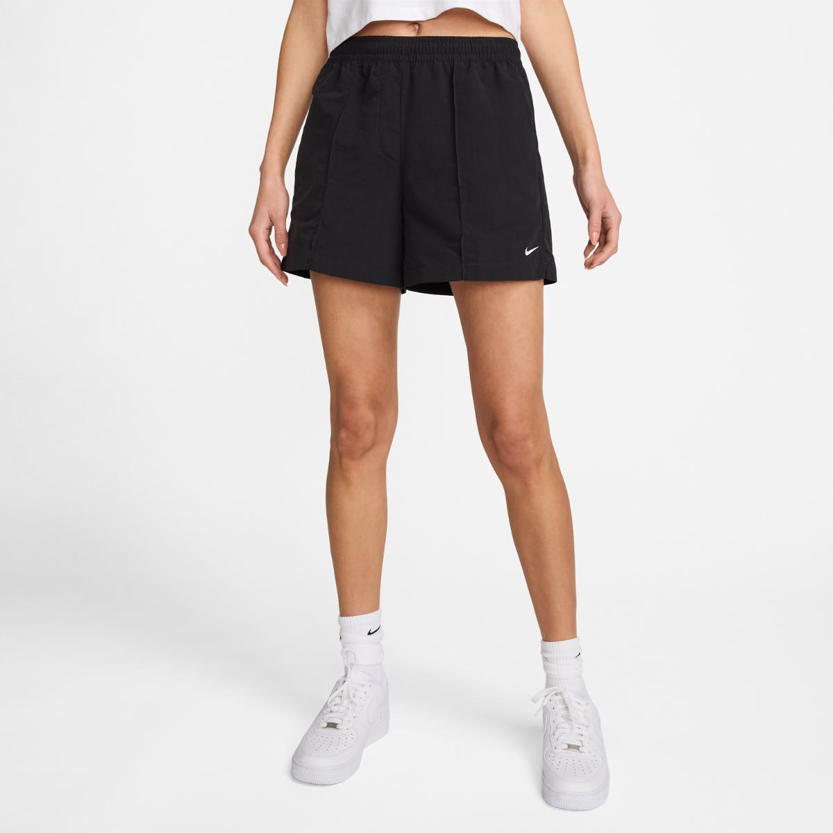 WOMEN'S SHORTS NIKE NSW ESSNTL MR 5IN WVN SHRT (FV6622-010)