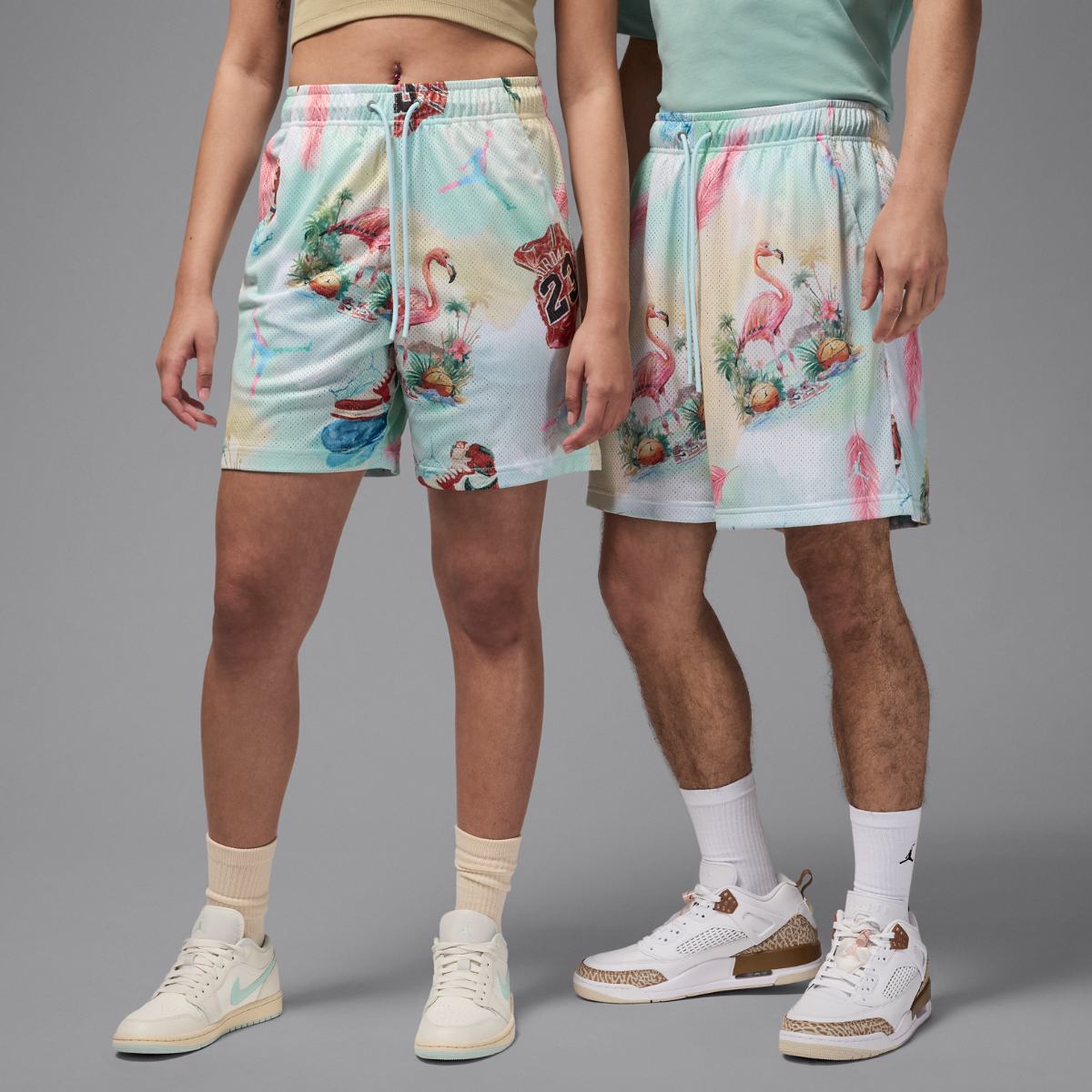 ЧОЛОВІЧІ ШОРТИ JORDAN ESS SMR PK AOP MSH SHORT (IB3012-133)