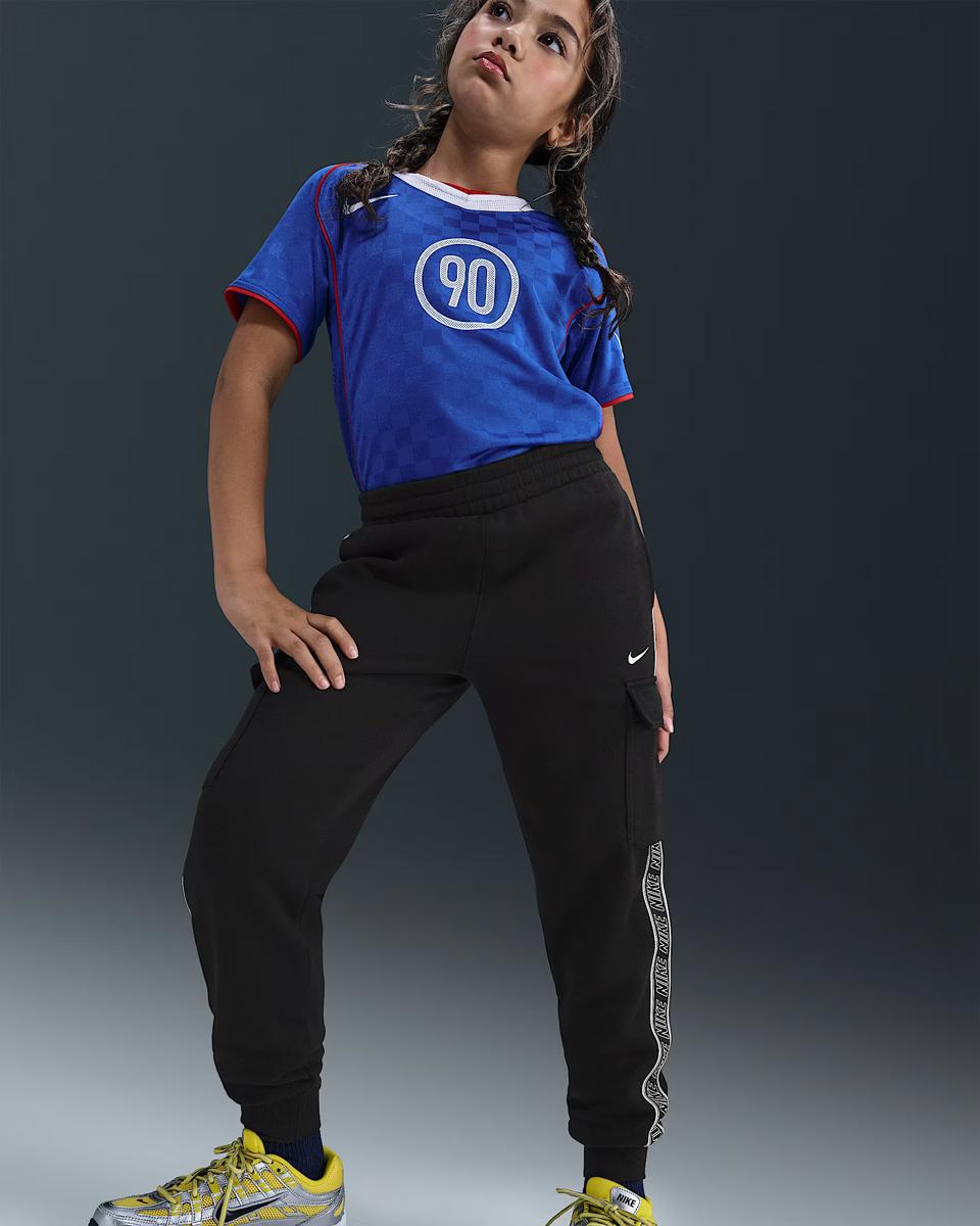 NIKE K NSW CLUB+ FLC CRGO PNT TEEN PANTS (HQ9323-010)