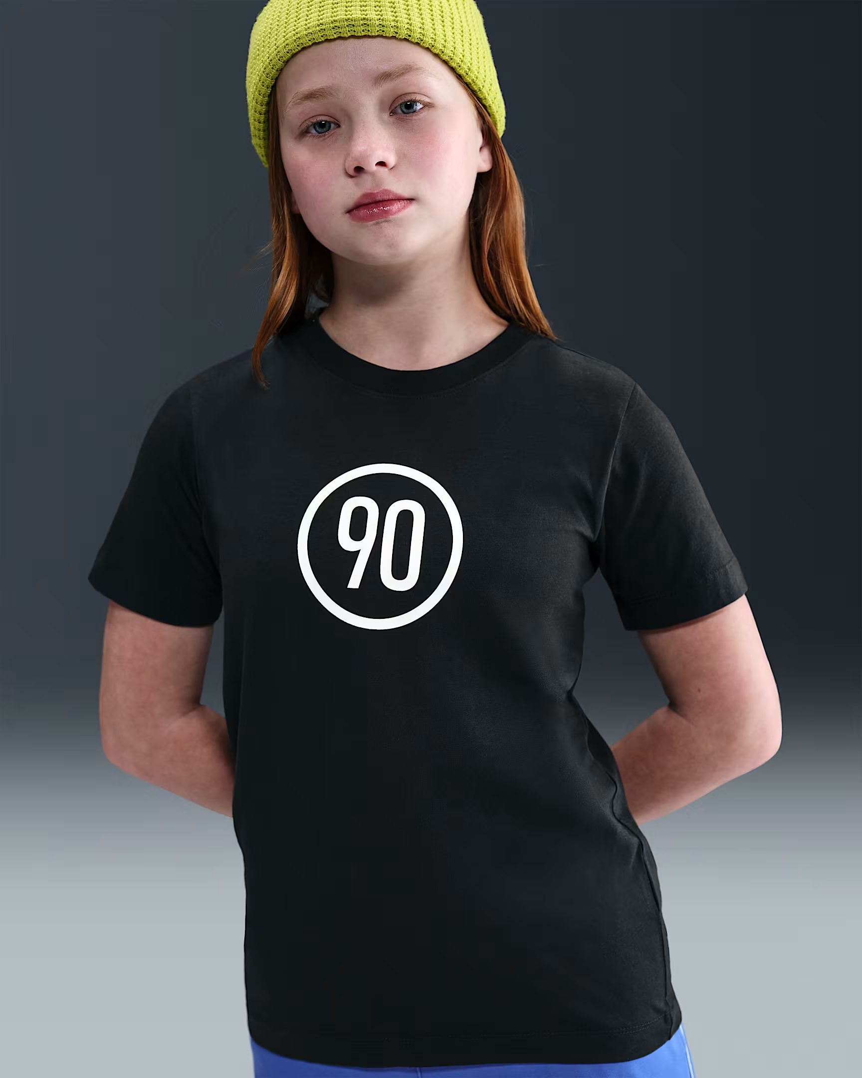 NIKE K NSW TEE TOTAL 90 FA25 TEEN (II7273-010)