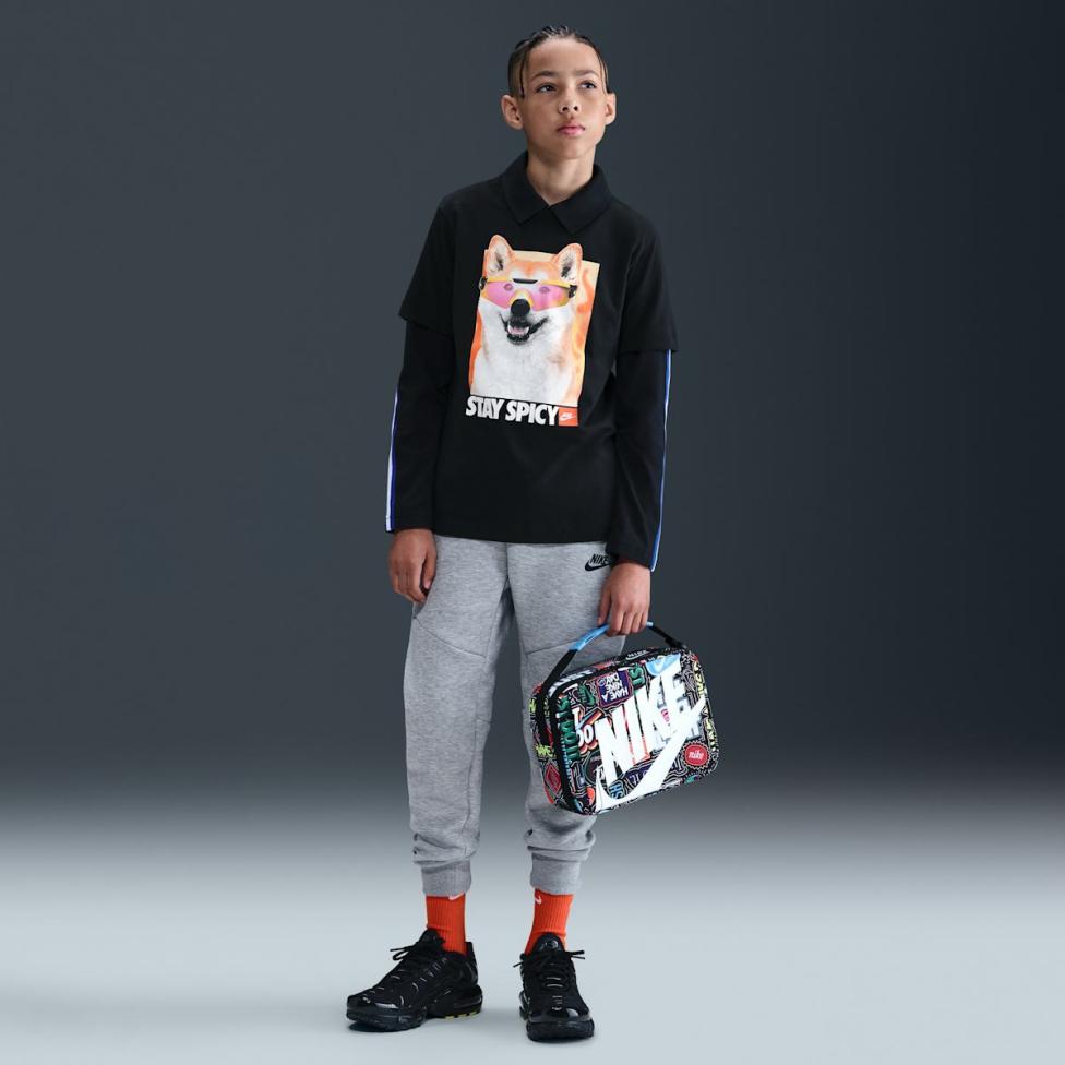 TEEN NIKE NSW TEE PHOTO SHIBA (HV5206-010)
