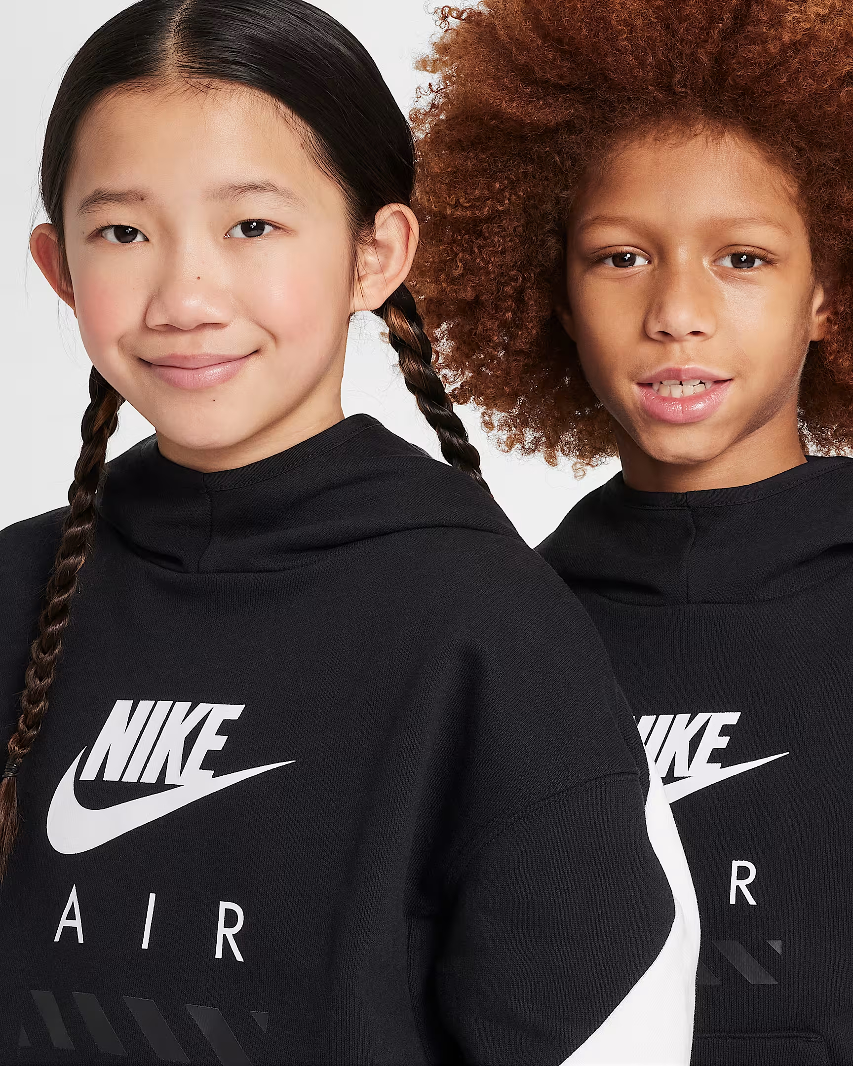 TEEN NIKE AIR FLC PO HOODIE -PD (HF8812-010)