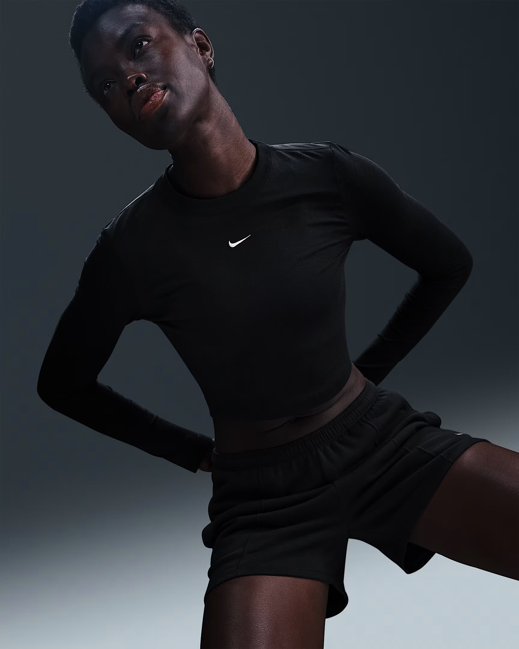 WOMEN'S NIKE NSW NK CHLL KNT LS CRP LONG SLEEVE (HF5322-011)