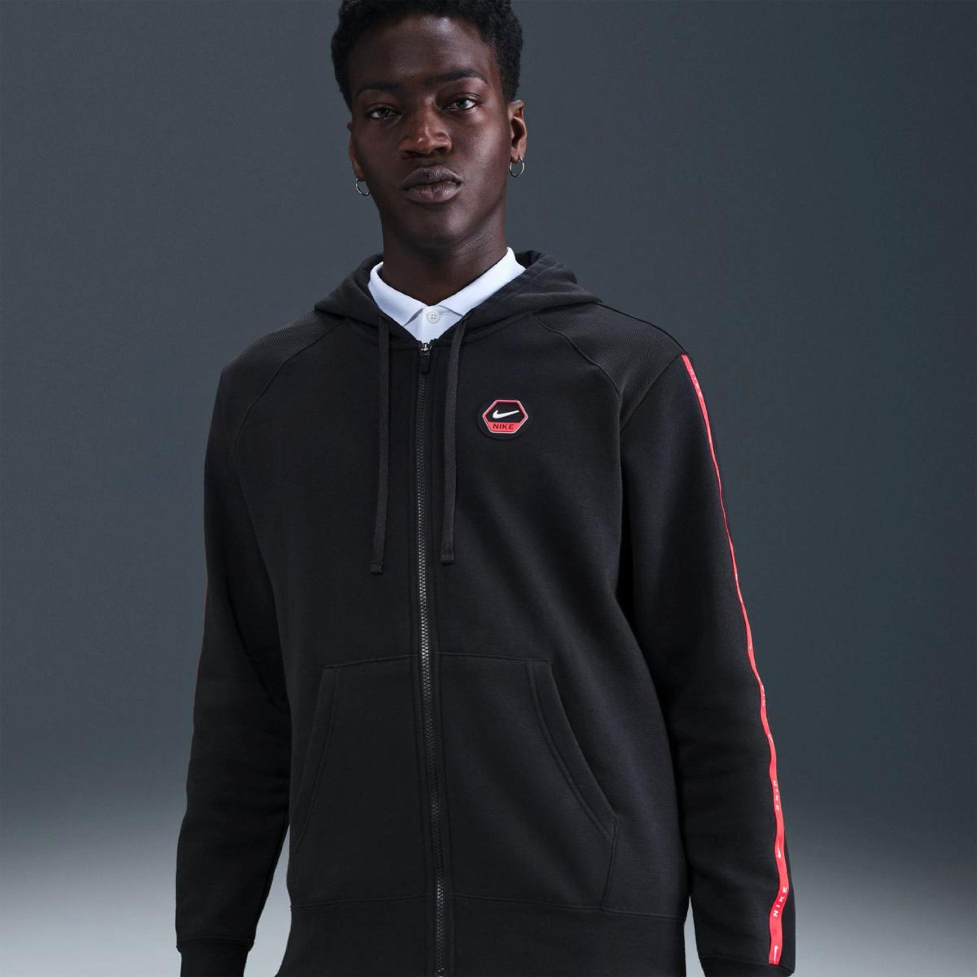 ЧОЛОВІЧА ТОЛСТОВКА NIKE NSW CS HOODY FLC BB (IH4285-010)