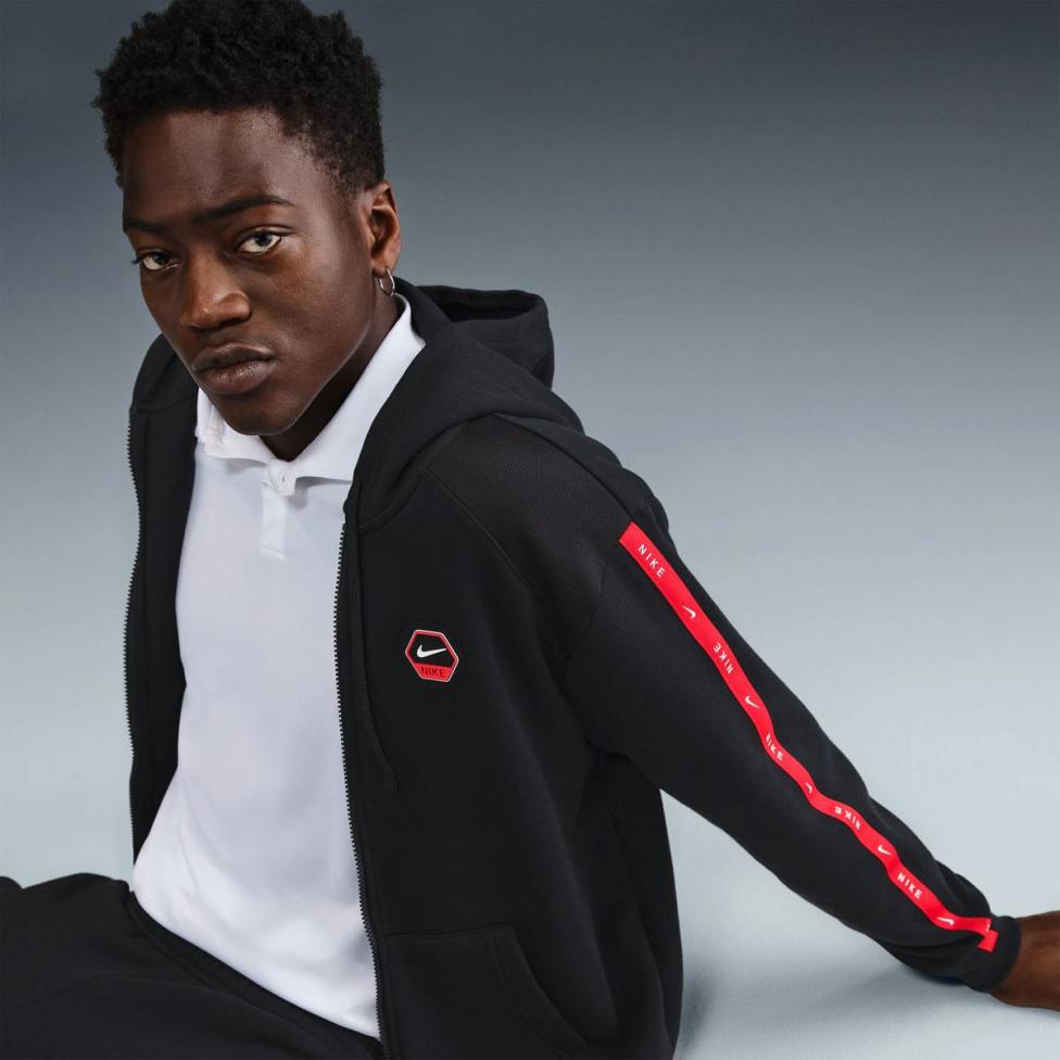 МУЖСКАЯ ТОЛСТОВКА NIKE NSW CS HOODY FLC BB (IH4285-010)