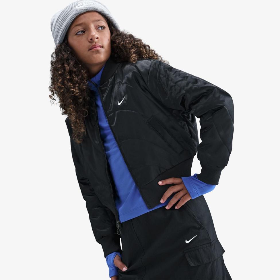NIKE G NSW JKT STY STAR TEEN BOMBER (HQ9375-010)