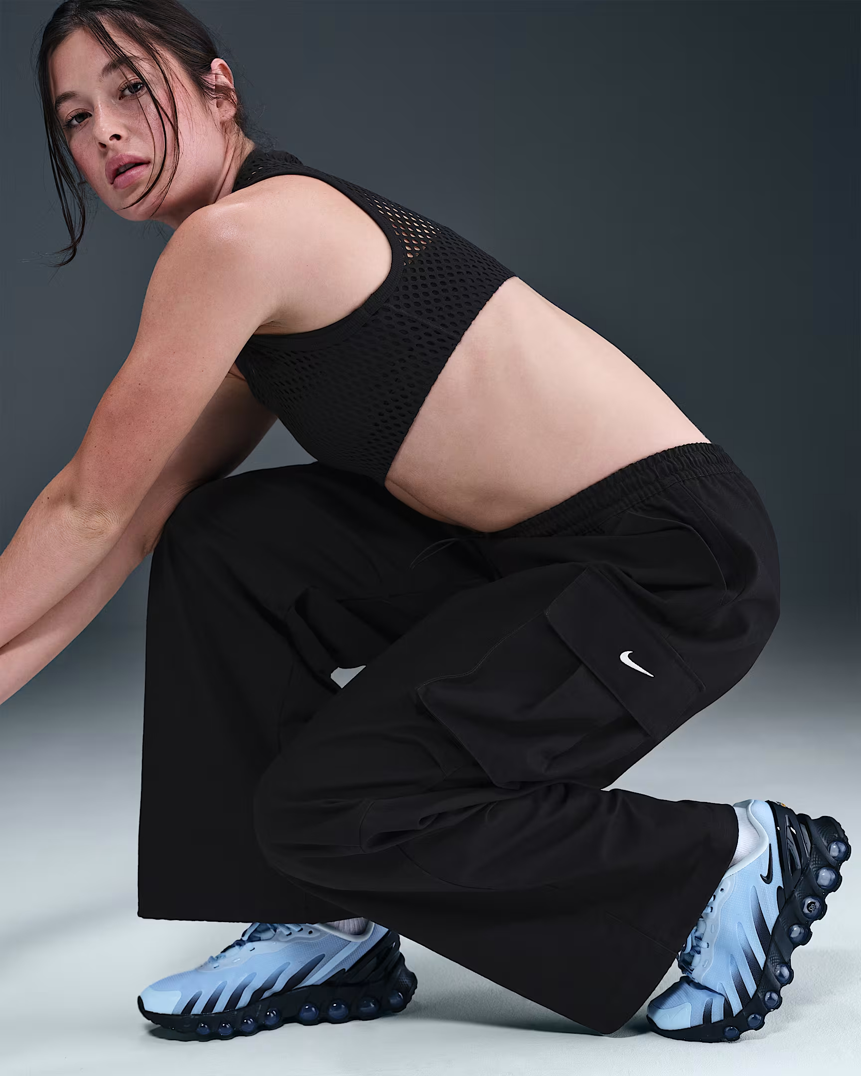 WOMEN'S PANTS NIKE NSW STREET WVN CARGO PANT (HV1966-010)