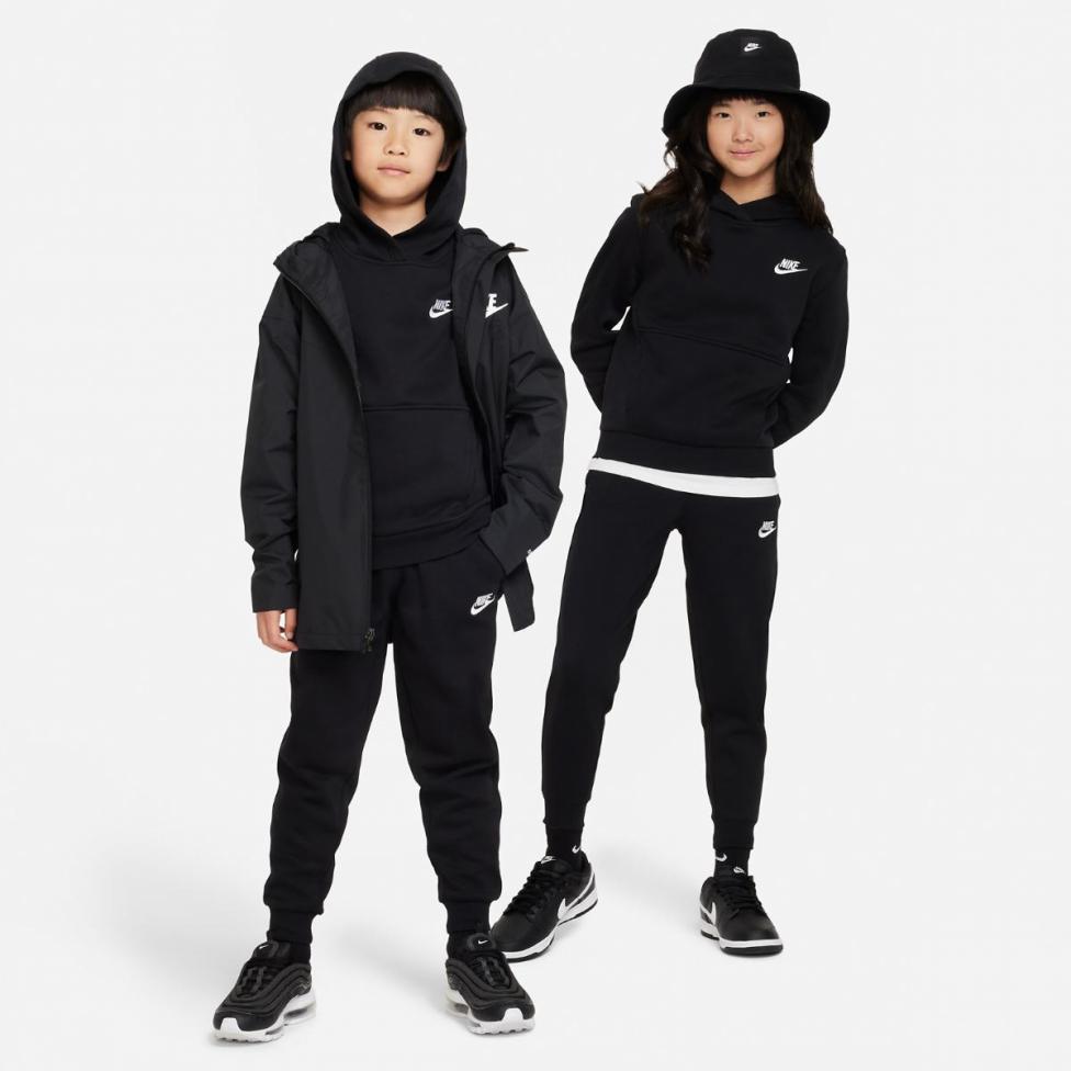 NIKE K NSW CLUB FLC HDY LBR TEEN SWEATSHIRT (FD3000-010)