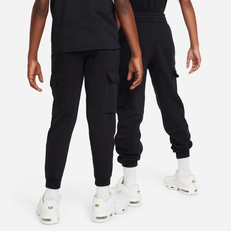 NIKE K NSW CLUB FLC CRGO PNT LBR TEEN PANTS (FD3012-010)