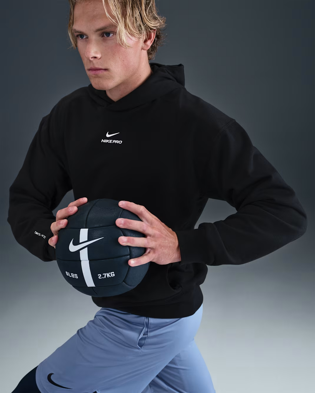 МУЖСКАЯ ТОЛСТОВКА NIKE NP DF NPT MIDLAYER HOODIE (IB4272-010)