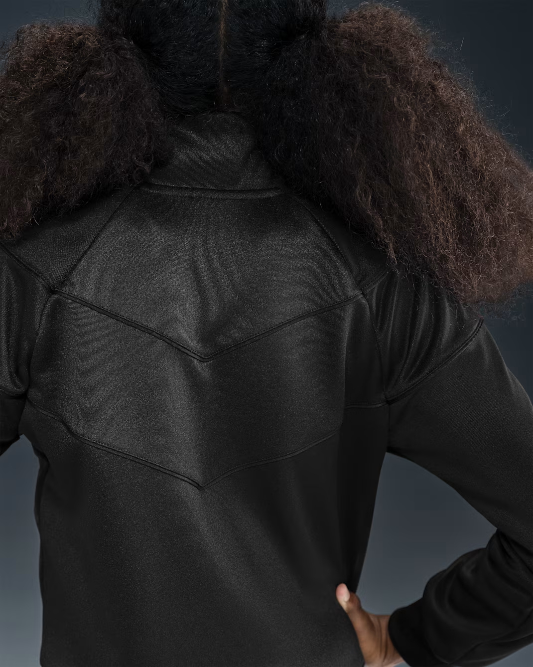 NIKE G NSW TRACK JKT POLY KNIT TEEN SWEATSHIRT (HQ9448-010)