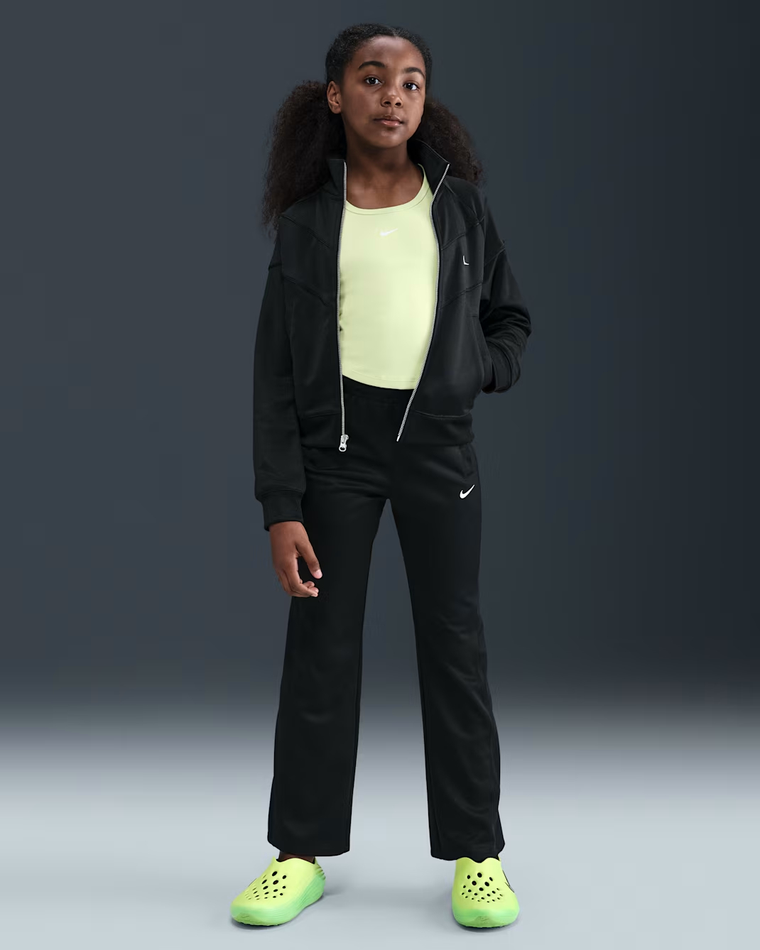 NIKE G NSW TRACK PNT POLY KNIT TEEN PANTS (HQ9458-010)