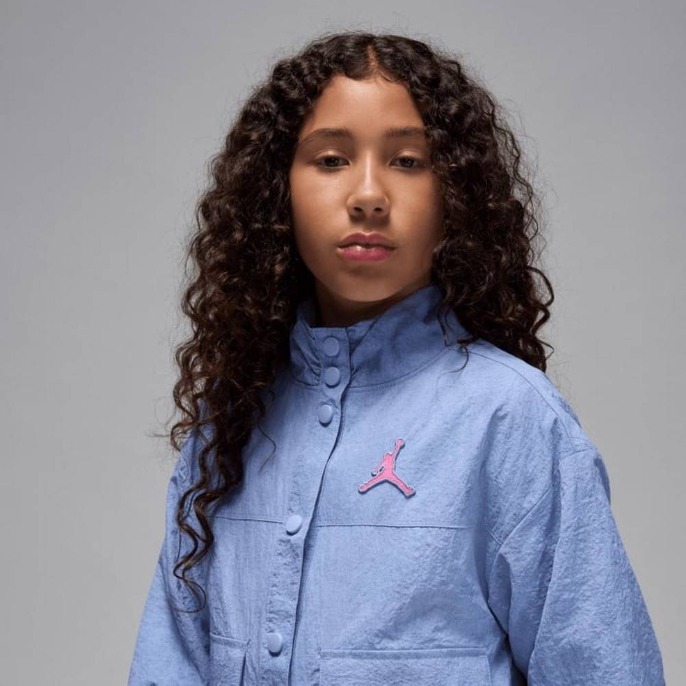 JORDAN JDG BLUE JEANS & BLING LT JACK TEEN WINDBREAKER (45F196-U8K)