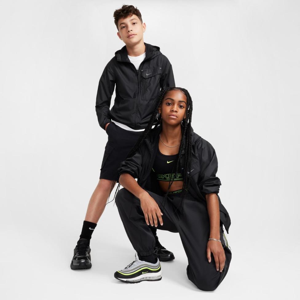 ПІДЛІТКОВА ВІТРОВКА NIKE K NSW CITY UTILITY JACKET (FZ4905-010)