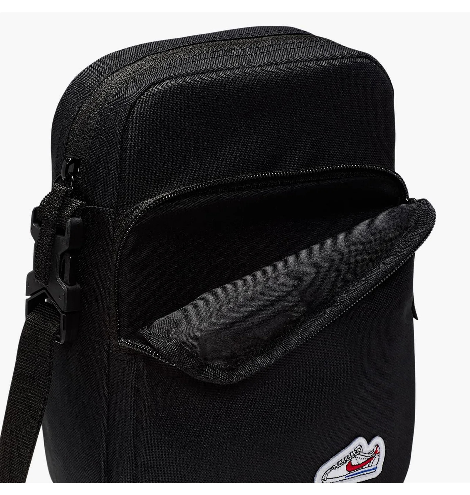 UNISEX SHOULDER BAG NIKE HRTGE CRSSBY-CORTEZ PTCH (HM4415-010)