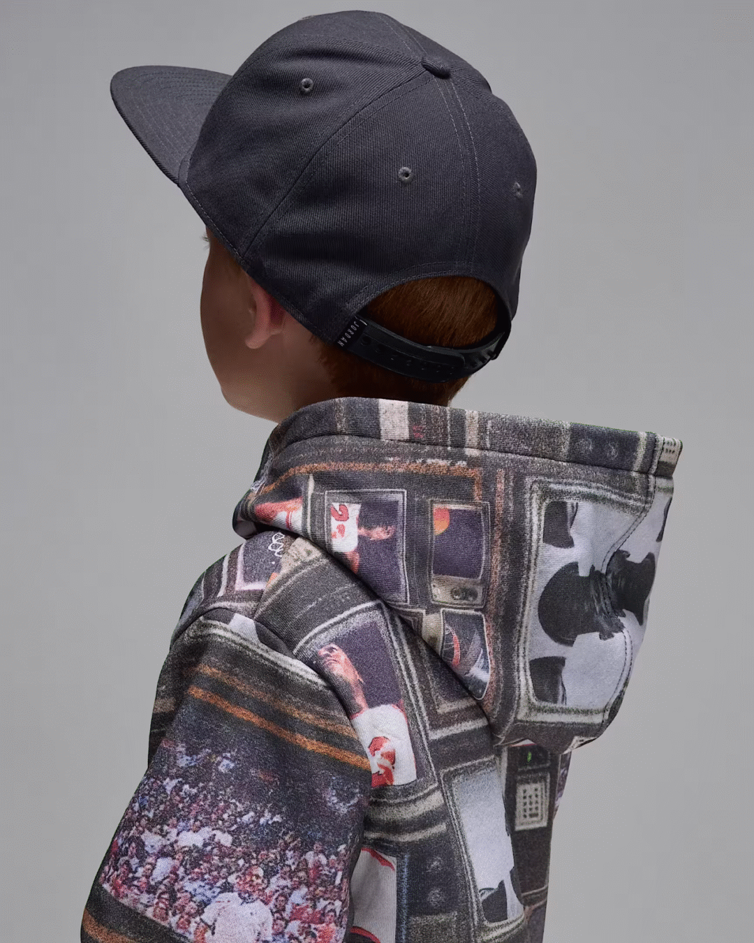 JORDAN JDB MJ BROOKLYN KIDS' TRACKSUIT AOP FT SET (85F239-023)