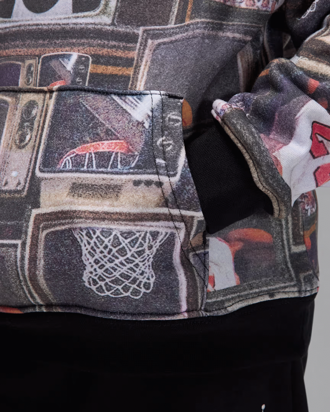 JORDAN JDB MJ BROOKLYN KIDS' TRACKSUIT AOP FT SET (85F239-023)