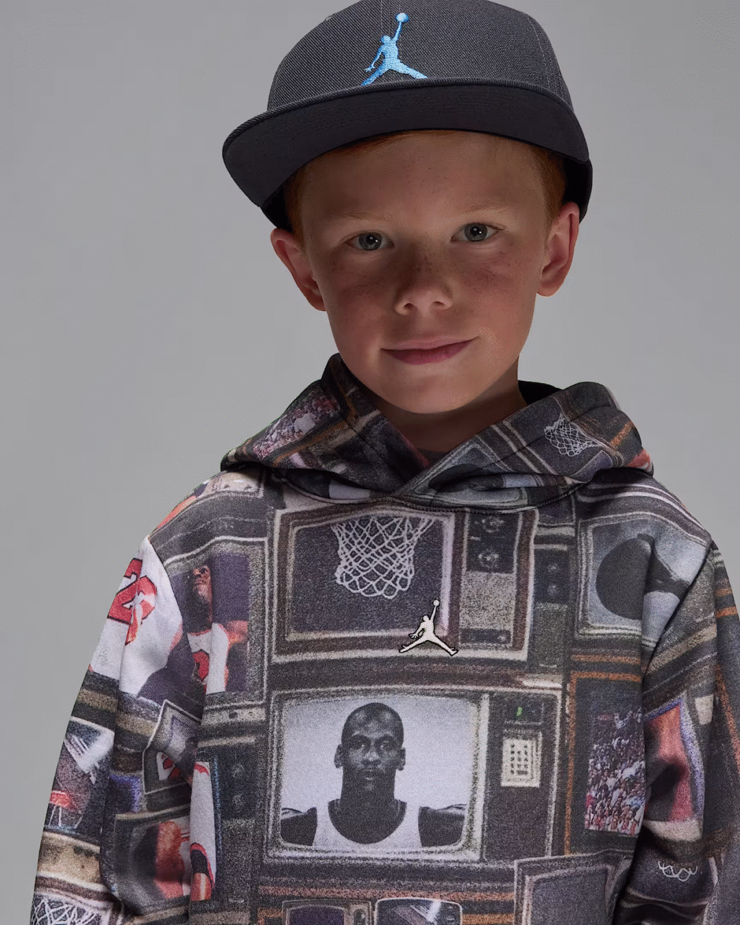JORDAN JDB MJ BROOKLYN KIDS' TRACKSUIT AOP FT SET (85F239-023)