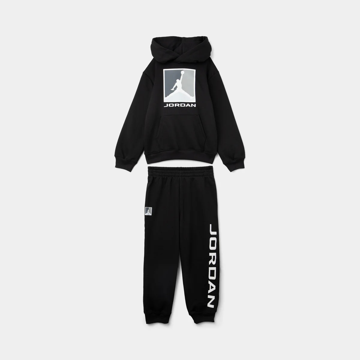 JORDAN JDB MJ ESS FLC BASELINE HD SET KIDS' TRACKSUIT (85F107-023)