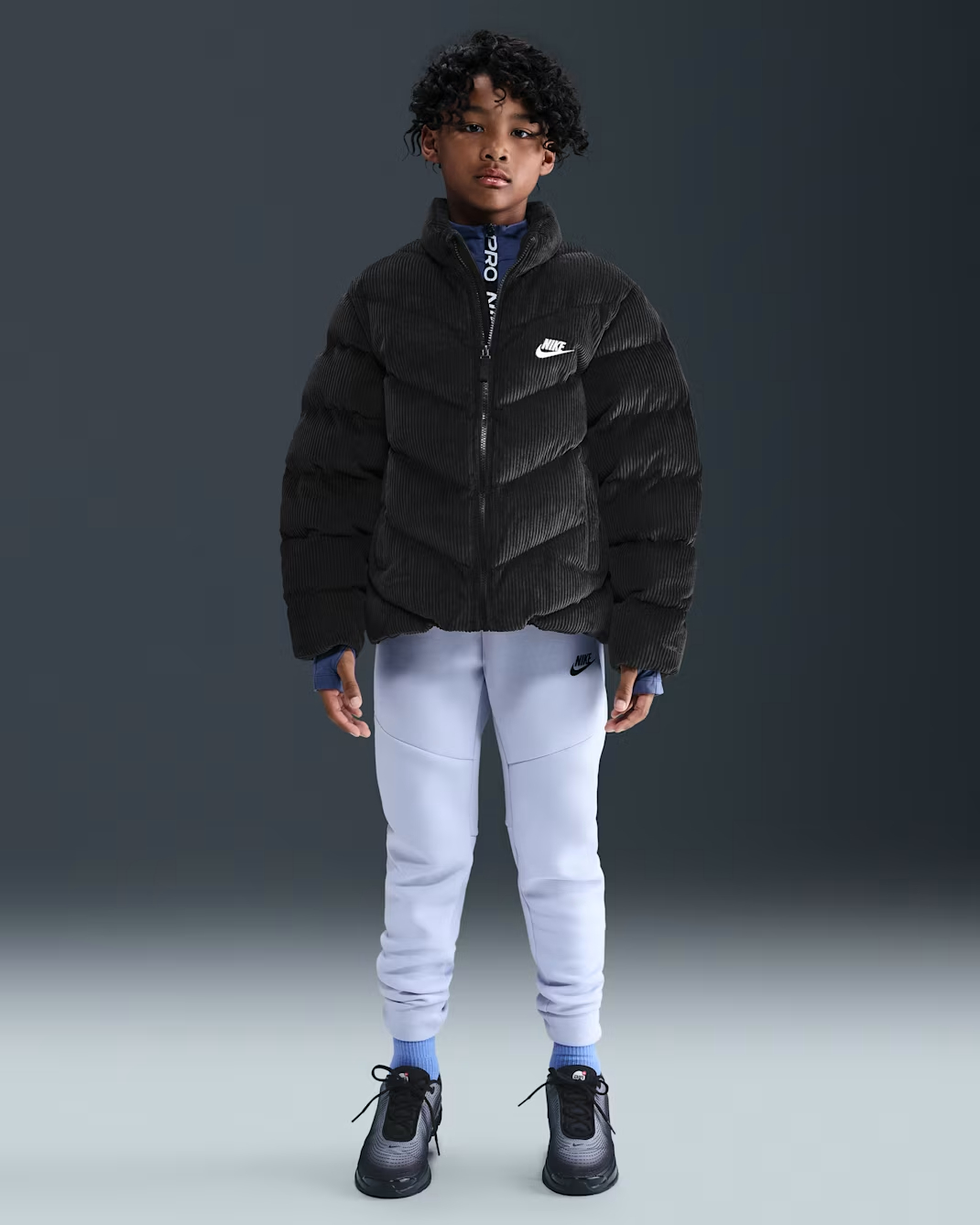 NIKE K NSW TF ADP PUFFER MTRL VNR TEEN JACKET (HJ2543-010)