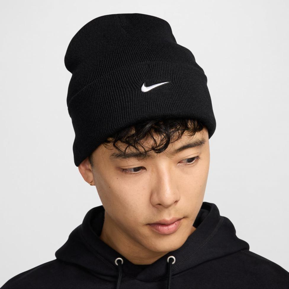UNISEX HAT NIKE U NK PEAK BEANIE TC SWSH F24 L (HF0187-010)