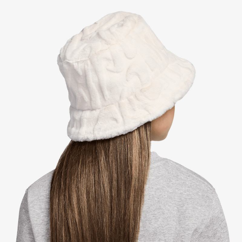 TEEN NIKE K APEX BUCKET FAUX FUR BEAN HAT (FZ3061-030)