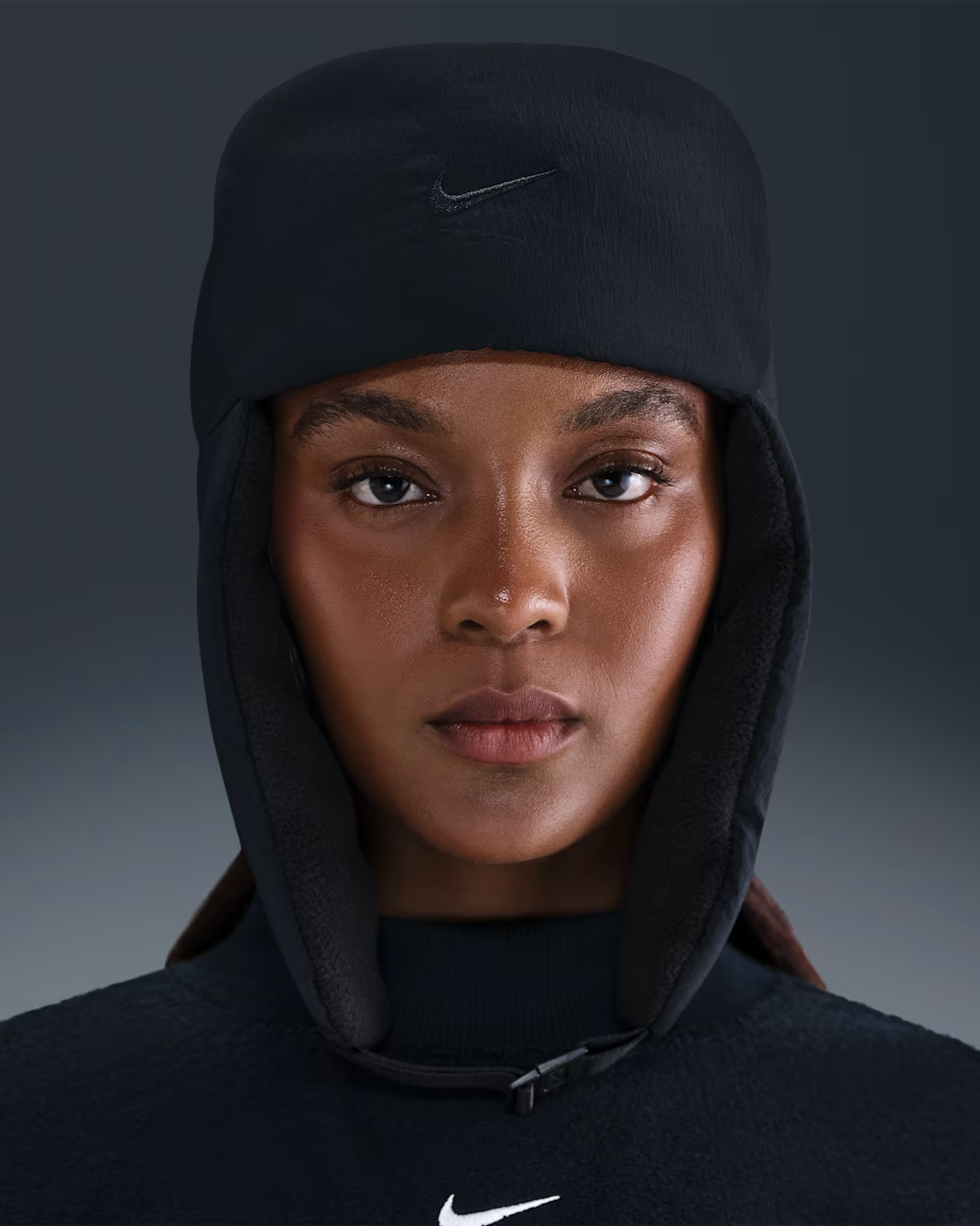 ШАПКА УНИСЕКС NIKE FLY CAP PUFFER TRAPPER L (IB7310-010)