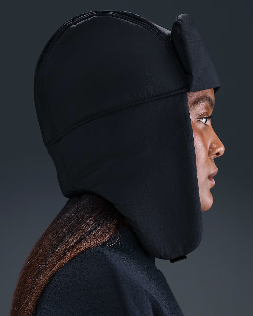ШАПКА УНИСЕКС NIKE FLY CAP PUFFER TRAPPER L (IB7310-010)