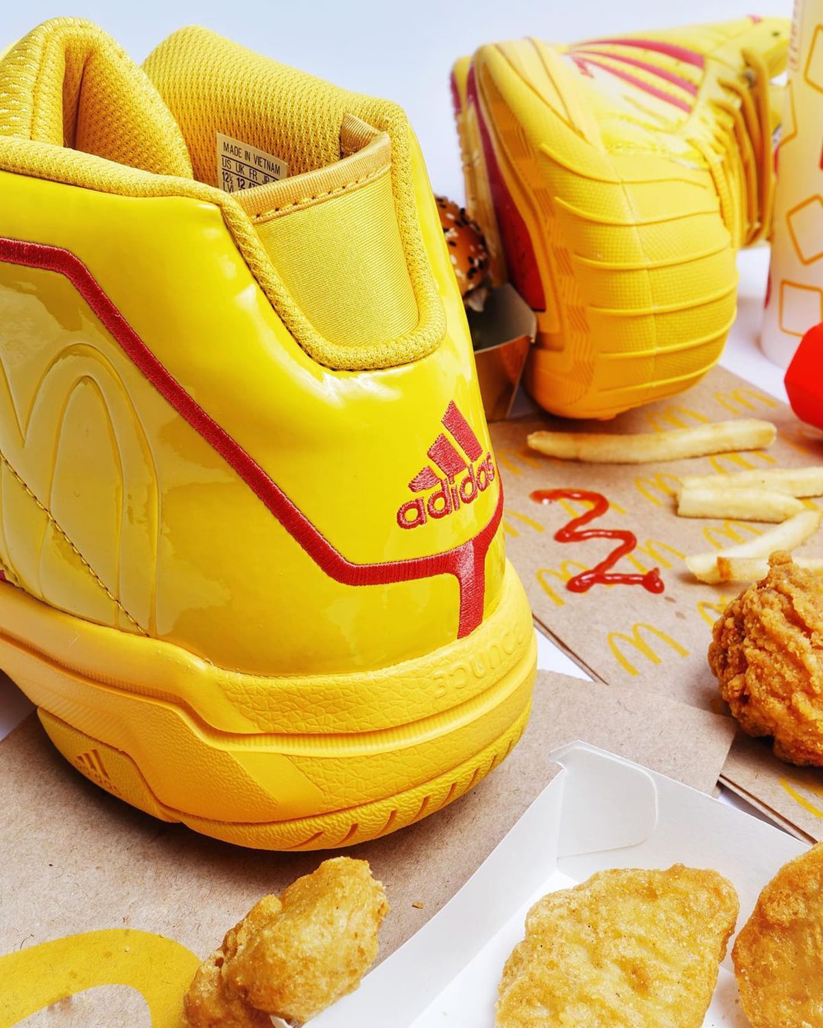 Adidas and McDonald's collaboration