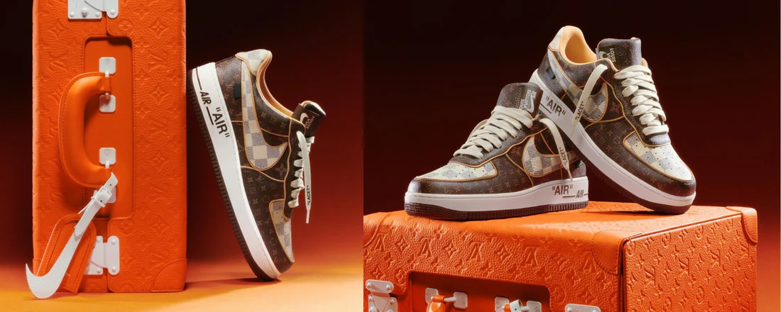 История легендарных кроссовок Louis Vuitton Nike Air Force 1