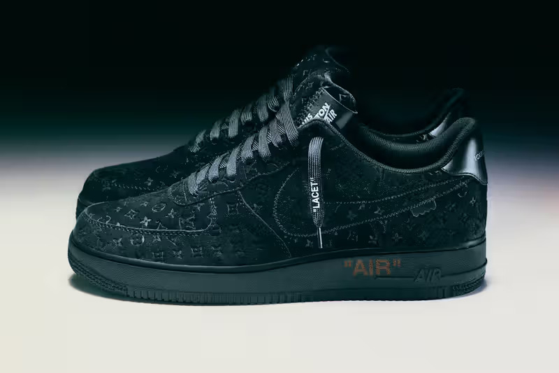 История легендарных кроссовок Louis Vuitton Nike Air Force 1