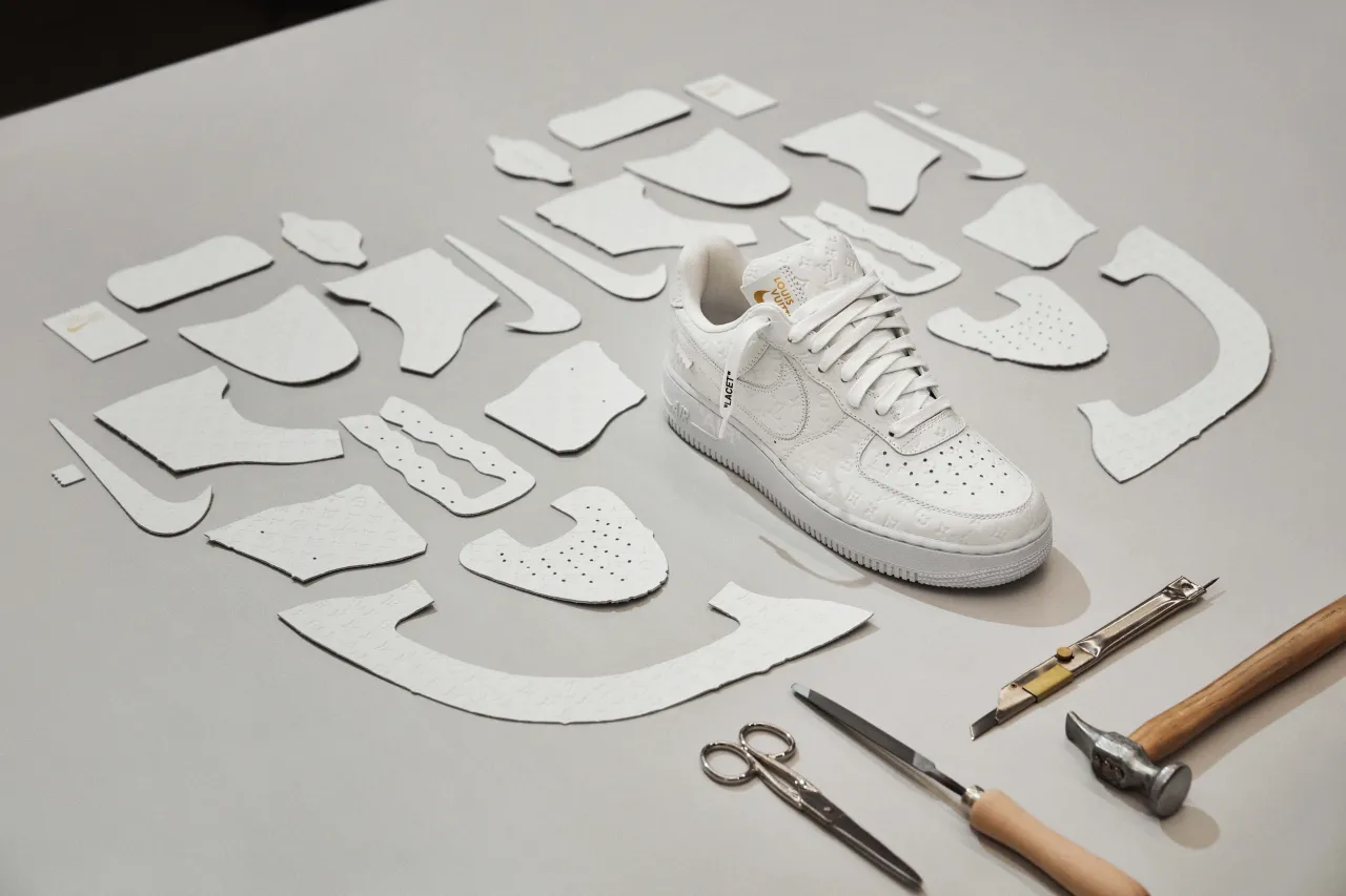 История легендарных кроссовок Louis Vuitton Nike Air Force 1