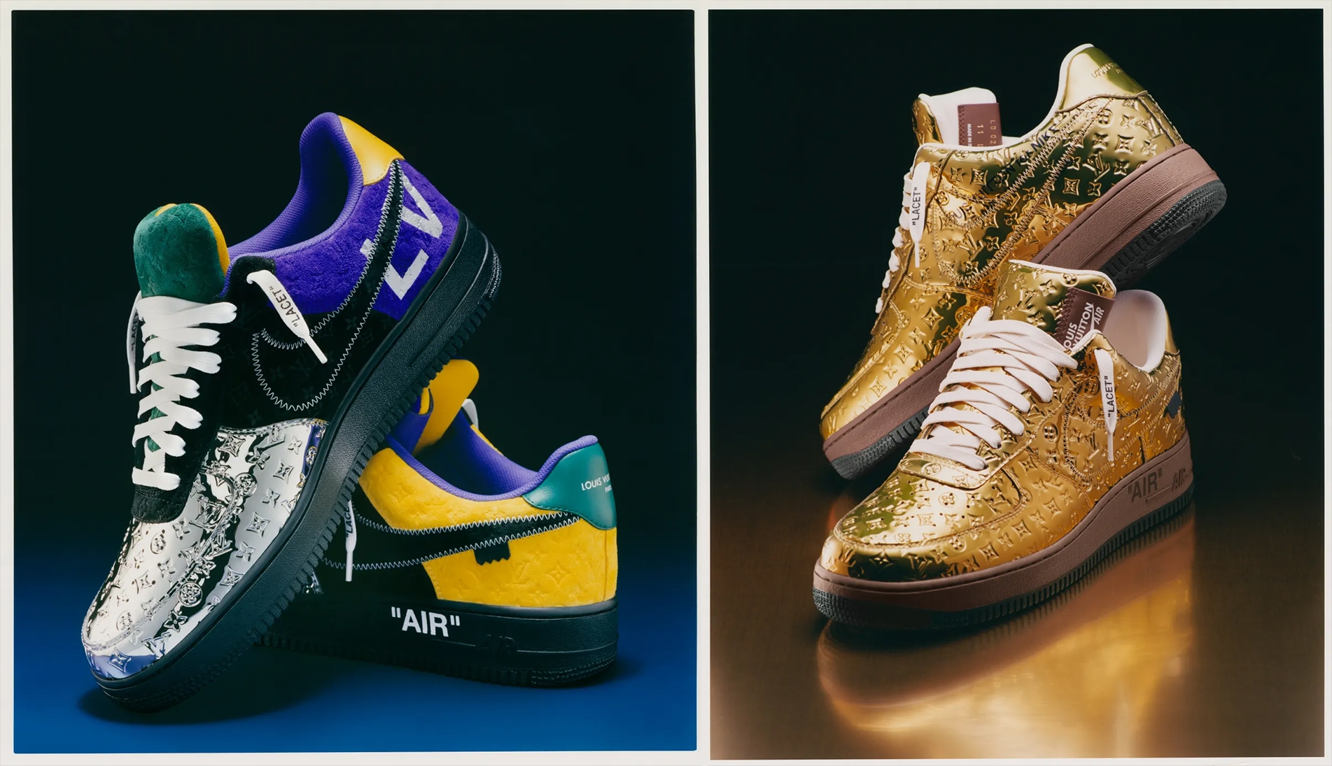 История легендарных кроссовок Louis Vuitton Nike Air Force 1