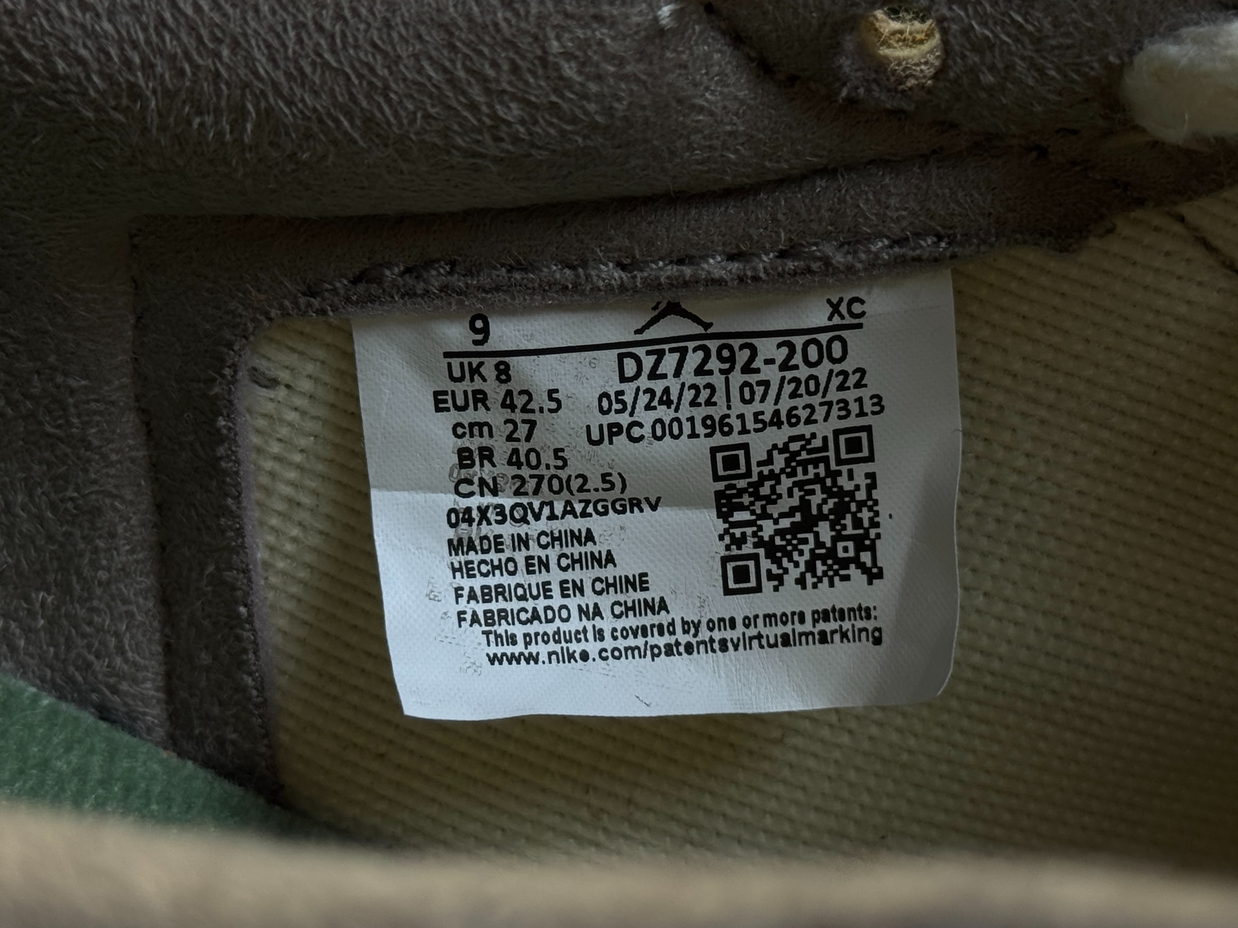 Как отличить оригинальные Nike и Jordan от подделки